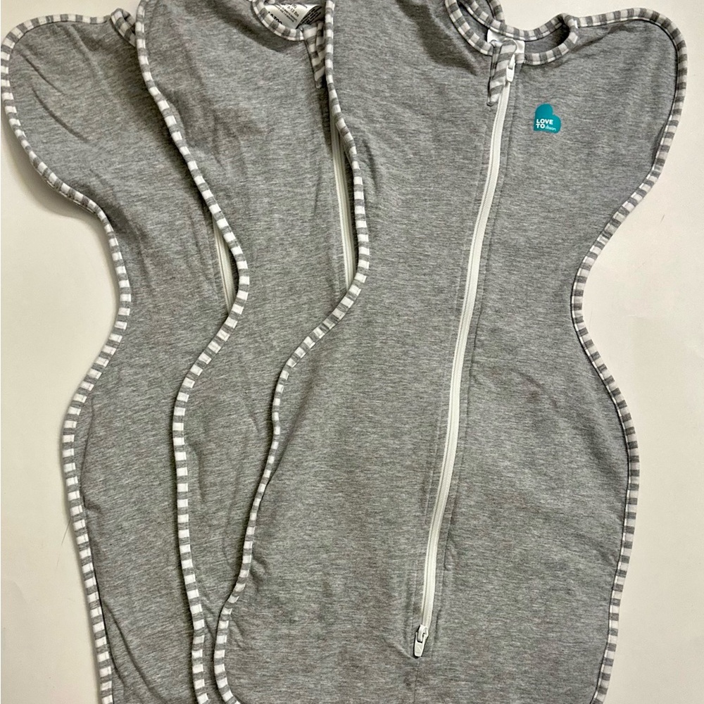 Love to Dream Gray Kids swaddle sack
